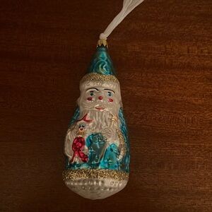 Vintage Kurt Adler Kringle Glass Wizard Blown Glass Christmas Ornament